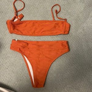 Rhythm orange swim suit